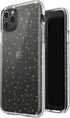 Speck iPhone 11 Pro Max Case - Presidio Clear + Glitter - Protective Ultra Thin Slim Hard Anti Scratch Cover, Clear/Gold Glitter (130027-5636)...