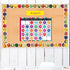 Vegetables and Fruits Themed Bulletin Board Borders Straight Border Trim for Classroom Decoration Bulletin Board Whiteboard...