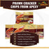 APEXY Authentic Prawn Crackers Uncooked, Crispy and Delicious Shrimp Chips for Party Appetizers and Snacks, Cook and Serve, 8 oz (227g), Multi Col...