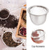 Luxshiny Teapot 8Pcs Teapot Tea Strainer Insert Stainless Steel Tea Filter Metal Mesh Infuser Loose Tea Leaves Strainer Replacement for Tea Pot Te...