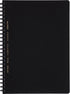 KOKUYO D Shaped Soft Ring Notebook, 5mm Grid Ruled, 70 Sheets, A5, Black, Japan Import (SU-SV437S5-D)...