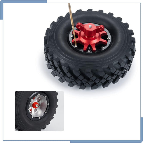 Zolikar RC Tires Tool 1.9 Tires 2.2 Crawler Tires Installation and Removal Tool Assembly for 1/10 Scale RC Crawler Car 1.9/2.2 Beadlock Wheels, Bl...