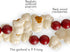 Ornativity Popcorn Cranberry Wooden Garland – Realistic Pop Corn and Rustic Red Wood Beaded Christmas Tree Decorations Garland Bead Strand...