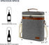 3 Bottle Insulated Wine Tote Carrier Bag, Portable Travel Padded Wine Cooler - Corkscrew Opener, Handle and Adjustable Shoulder Strap, Wine Lover ...