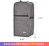 HOMEST Blender Dust Cover with Accessory Pocket Compatible with Ninja Foodi, Grey...