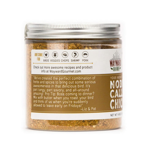 Wayward Gourmet Premium Chicken Spice Rub – All-Purpose BBQ Rub, Keto-Friendly Grilling Seasoning, Low-Sodium Herb Blend for Chicken, 8oz...