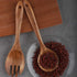 Wooden Cooking Utensils Set 4-Piece Wood Kitchen Utensil Set for Non Stick Cookware Wooden Spatula,Fork,Turner,Ladle,Strainer Spoons...