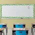 49.2 Ft St. Patrick's Day Rainbow Bulletin Board Border Roll, Self-Adhesive Shamrock Bulletin Board Border Trim for Patrick's Day Party School Cla...