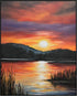 Posterizer 1 pcs- sunrise and sunset-landscape nature scene 2-Landscape & Nature Art-Floral Botanical Art- Decor for Home & Office- unframed wall ...