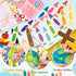 Back to School Religious Bulletin Board - 107Pcs Let Jesus Be The Ruler of Your Life Christian Bulletin Board Classroom Decoration Crayon Cutouts ...