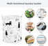 Foldable Baby Laundry Basket Hamper for Nursery Girl Boy kids Clothes laundry hamper basket Portable Tall Collapsible Cute Laundry Basket Organize...