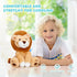 IKASA Lion Stuffed Animals Plush Toys,10" Cute Plushie Soft Small Fluffly Cuddly Toy, Gifts for Family Kids Girls Boys...