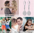 925 Sterling Silver Tennis Racket Sport Drop Dangle Earrings Gifts for Women Tennis lover...