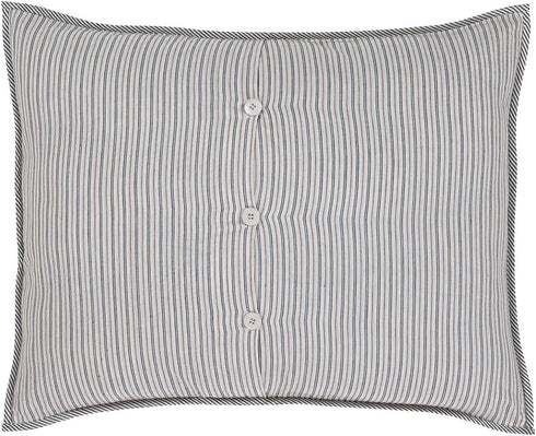VHC Brands Ashmont Bedding Accessory Pillow Cover Sham for Bedroom Living Room Couch Farmhouse Decor (Standard)...