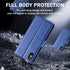 Compatible with iPhone X | XS Wallet Case, PU Leather Magnetic Flip Folio Phone Case with Credit Card Holder, Stand & Shockproof Cover for iPhone ...