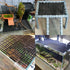 ALEGI Aquarium Fish Tank Divider Plastic Egg Crate Aquarium Filter Bottom Tray Plastic Grid (S 6pcs Black)...