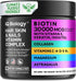 Biotin Vitamins for Hair Skin and Nails with Keratin Collagen - Hair Skin and Nails Vitamins for Women - Hair Growth Vitamins Multivitamin for Wom...