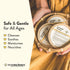 ECZEMA HONEY Gentle Oatmeal and Lavender Soap - Natural Eczema Body Wash - Daily Gentle Soap for Dry, Itchy, Sensitive, & Irritable Skin (3.3 Oz)...