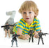 US Army Men and SWAT Team Toy Soldiers Action Figures with Military Weapons Accessories for Kids Boys Girls,12Pcs...