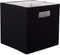 DII Poly-Cube Storage Collection Hard Sided, Collapsible Solid, Large, Black...
