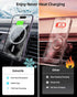 Upgraded for MagSafe Car Mount Charger, Magnetic Wireless Car Charger, Air Vent Magnetic Car Phone Mount Charger for MagSafe iPhone 14 13 12 Serie...