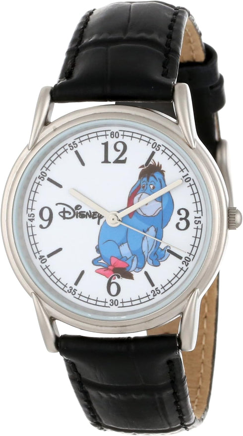 Disney Winnie the Pooh Adult Classic Cardiff Analog Quartz Leather Strap Watch...