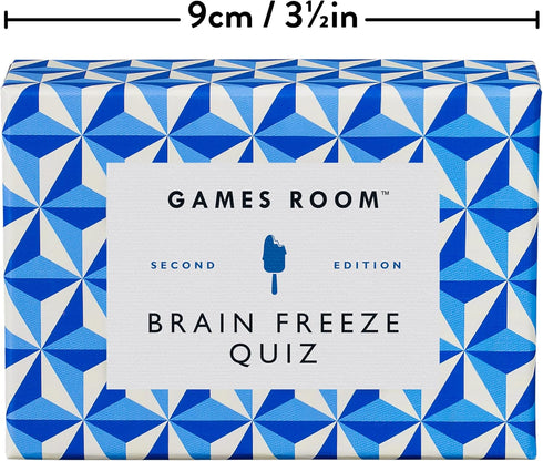 Ridley’s Brain Freeze Trivia Card Game – Trivia Games for Adults and Kids – 2+ Players – Includes 140 Unique Question Cards – Fun Quiz Cards That ...