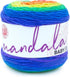 Lion Brand Yarn Mandala Baby Yarn, Rainbow Falls, 1 Skein...