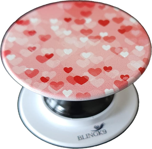 Aurora Heart Phone Grip Holder & Phone Stand for Phones and Tablets...