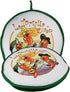 La Tortilla Oven 10" Singing Peppers Tortilla Warmer proven to Keep Tortillas FRESH AND WARM FOR OVER 1 HOUR!...