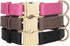 Beirui Genuine Leather Dog Collar with Quick Release Metal Buckle, Comfortable Leather Collar for Small Medium Large Dogs, Heavy Duty Classic Pet ...