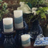 Wicks N More Clean Slate Unscented Handmade Pillar Candle (3x3)...