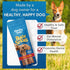 Bully Sticks for Small Dogs and Puppies (3 Pieces) - 6" - Rawhide Free Chews Made in USA - High Collagen, Single Ingredient 100% Beef Dog Treats...