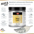 Viva Decor Maya Gold (Silver) 8.45 Fl Oz - Shiny metallic acrylic paint for creative works on wood, glass, and porcelain. Impact-resistant, smudge...