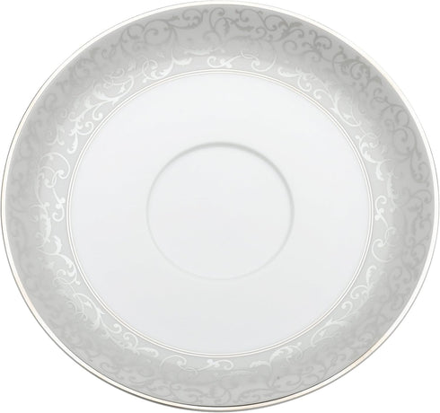 Mikasa Parchment Tea Cup Saucer, 6.5-Inch...