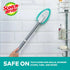 Scotch-Brite Extendable Tub & Tile Scrubber Kit, Includes 1 Handle and 3 Non-Scratch Scrubber Pads...