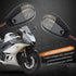 NTHREEAUTO Smoked Flush Mount Turn Signal Blinker Light Compatible with Honda CBR600RR CBR1000RR Suzuki GSXR 600 750 Kawasaki Ninja 300 400 Yamaha...
