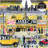 Galison Michael Storrings Jazz Age 1000 Piece Puzzle from 20”x20” Jigsaw Puzzle, Beautifully Illustrated Design, Fun & Challenging Activity The Wh...