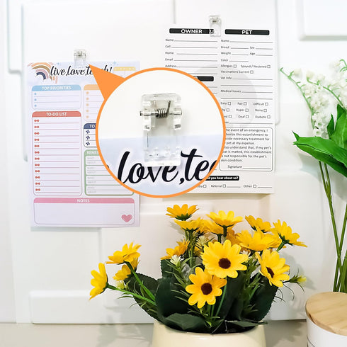 120 pcs Self-Adhesive Clips Wall Tapestry Clips Plastic Sticky Hanging Spring Photo Clips Poster Clips for Office Home Poster Photo Halloween Chri...