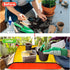 Extra Large Repotting Mat for House Plants Transplanting and Potting Mix Mess Control, Portable Gardening foldable plant tray, Potting Mat for ind...
