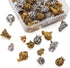 Fashewelry 48pcs Animal Tibetan Loose Spacer Beads Mixed Wolf Lion Owl Elephant Leopard Dragon Head Alloy Beads for Necklace Bracelet Earring Craf...