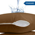 Utopia Bedding Waterproof Pillow Protector Zippered (2 Pack) Standard Mocha – Pillow Encasement 20 x 26 Inches...