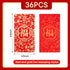 VGOODALL 36PCS Red Envelopes Chinese 2024 Dragon Year,Chinese New Year Hong Bao Packet Red Gold Lucky Money Pockets 6.6x3.5 Inch for New Year Spri...