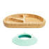 Munchkin® Bambou™ Divided Suction Plate - Eco-Friendly Bamboo Dinnerware for Babies and Toddlers...