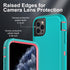 for iphone 11 Pro Case, Military Grade 3 in 1 Heavy Duty Shockproof/Drop Proof/Dust Proof Case with 2Pcs Tempered Glass Screen Protector (Aqua Blu...
