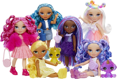 Rainbow High Littles – Daisy Madison, Yellow 5.5" Posable Small Doll with Purse, Magical Pet Bear, Girls Toy Gift, Kids Ages 4-12 Years...