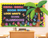 Summer Bulletin Board Summer Classroom Decoration Letter Palm Tree Cutouts Chicka Chicka Boom Boom Bulletin Board for Teachers Students Hawaiian P...