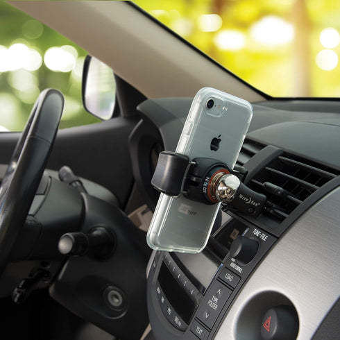Nite Ize Original Steelie FreeMount Vent Kit - Adjustable Magnetic Bracket + Car Vent Mount for Smartphones...