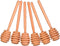 Creative Hobbies® 6 Inch Wood Honey Dipper Stick Server for Honey Jar Dispense Drizzle Honey New | Pack of 6...