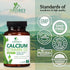 Calcium 1200 mg Plus Vitamin D3, Bone Health & Immune Support - Nature's Calcium Supplement with Extra Strength Vitamin D for Extra Strength Carbo...